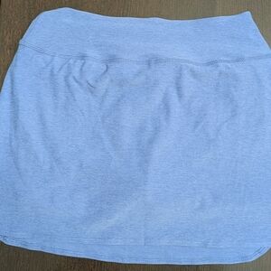 Beyond Yoga Spacedye Movement Skirt Tennis Athletic Indigo Heather Sz M Purple